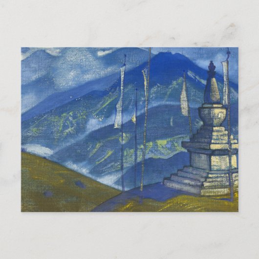 Waves of Mist van Nicholas Roerich Briefkaart (Voorkant)