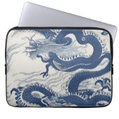 Waves of the dragon Laptop sleeve (Voorkant)