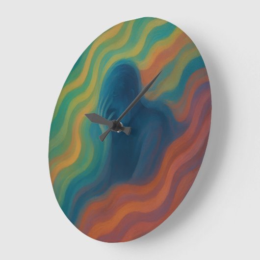 Waves of Thought Abstract Expression Grote Klok (Hoek)