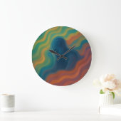 Waves of Thought Abstract Expression Grote Klok (Huis)