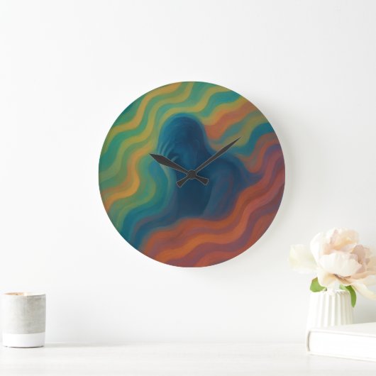 Waves of Thought Abstract Expression Grote Klok (Huis)