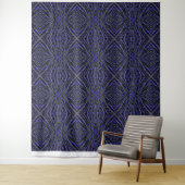 Waves of Wisdom Wandkleed (In situ)