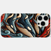 Waves of Wonder: Walvissen in beweging Case-Mate iPhone Case (Achterkant (horizontaal))