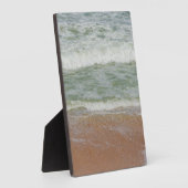 Waves op het tropische Afbeelding van het strand Fotoplaat (Zijkant)