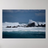 Waves op Maui Poster (Voorkant)