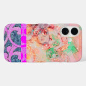 WAVES / Paarse lichtroze zwendels in gouden enkels Case-Mate iPhone Case (Achterkant (horizontaal))