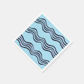 Waves Papieren servet (Hoek)