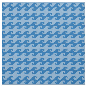 Waves Patroon Stof