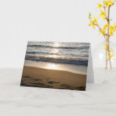 Waves Photo Blank Kaart (Gele Bloem)