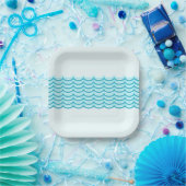 Waves Pool Party Bord (Feest)