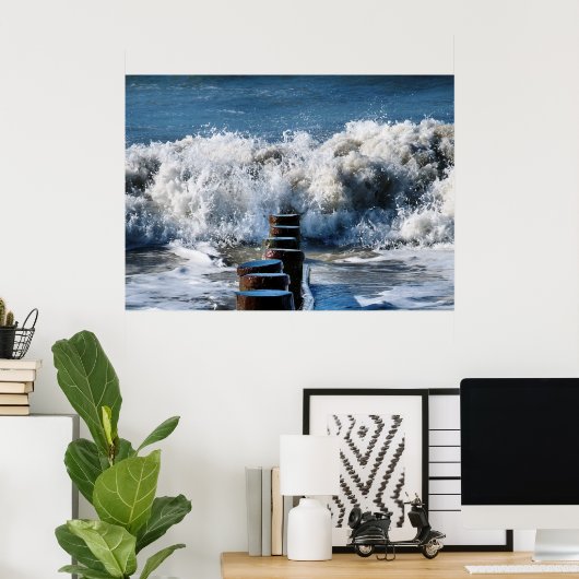 WAVES POSTER (Thuiskantoor)