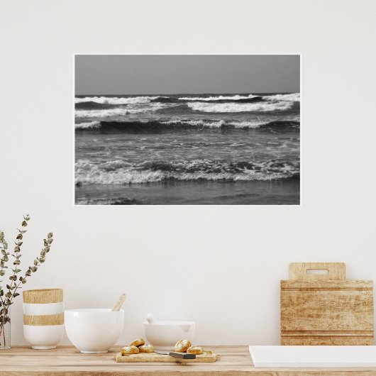waves poster (Keuken)