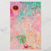 WAVES RED RUBY BRIEFPAPIER (Voorkant)