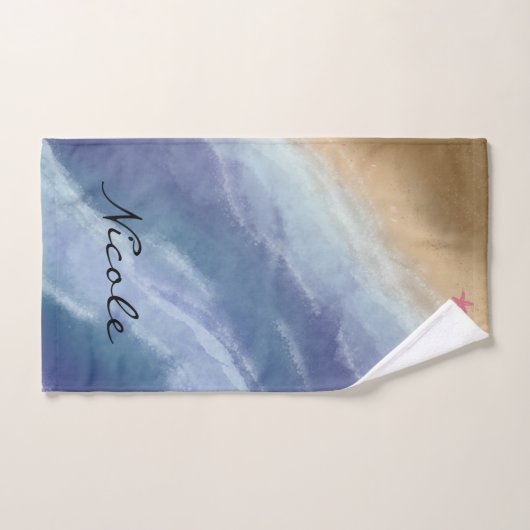 Waves rolling in  handdoek (Handdoek)