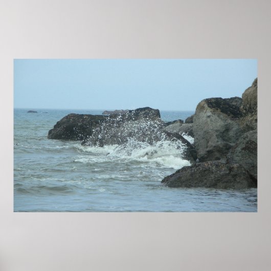 Waves - Ruby Beach Poster (Voorkant)