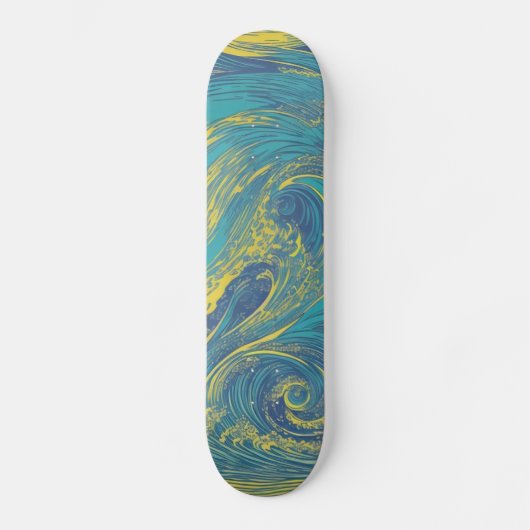 Waves Skateboard (Voorkant)
