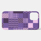 Waves Stripes Stippen: modern naadloos. Case-Mate iPhone Case (Achterkant (horizontaal))