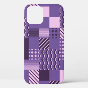 Waves Stripes Stippen: modern naadloos. Case-Mate iPhone Case