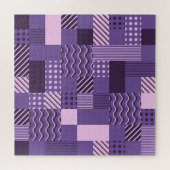 Waves Stripes Stippen: modern naadloos. Legpuzzel (Horizontaal)