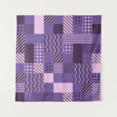Waves Stripes Stippen: modern naadloos. Wandkleed (Voorkant (horizontaal))
