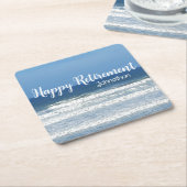 Waves & surf-cadeau kartonnen onderzetters (Schuin)