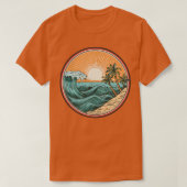 Waves T-shirt (Design voorkant)