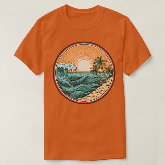 Waves T-shirt (Design voorkant)