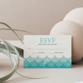  Waves Turquoise RSVP