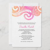 Waves-uitnodiging Kaart (Voorkant)