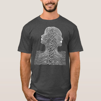 Waves Vrouw Ontwerp T-shirt
