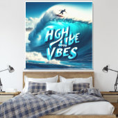 Waves & Wanderlust Collectie Canvas Afdruk (Insitu (Slaapkamer))