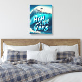 Waves & Wanderlust Collectie Canvas Afdruk (Insitu (Slaapkamer))