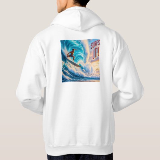 Waves & Wanderlust Collectie Hoodie (Achterkant)