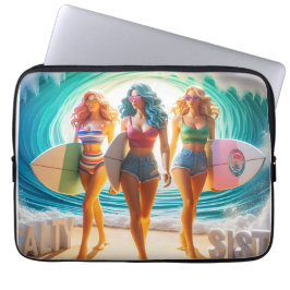 Waves & Wanderlust Collectie Laptop Sleeve