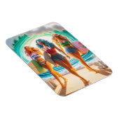 Waves & Wanderlust Collectie Magneet (Rechterzijde)