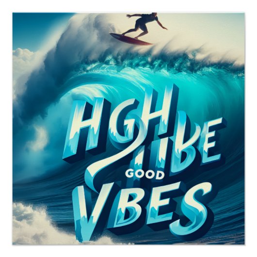 Waves & Wanderlust Collectie Perfect Poster (Voorkant)