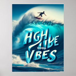 Waves & Wanderlust Collectie Poster