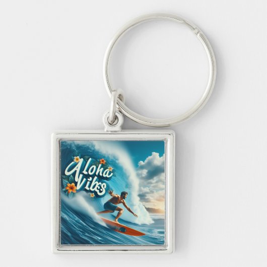 Waves & Wanderlust Collectie Sleutelhanger (Voorkant)