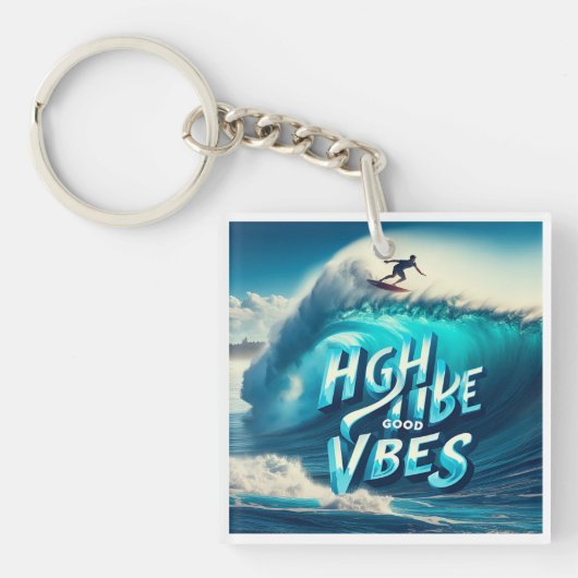 Waves & Wanderlust Collectie Sleutelhanger (voorkant)