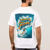 Waves & Wanderlust Collectie T-shirt (Achterkant)