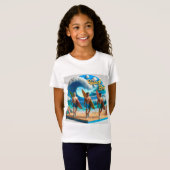 Waves & Wanderlust Collectie T-shirt (Voorkant volledig)