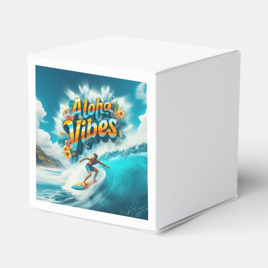 Waves & Wanderlust Collection Bedankdoosjes (Achterkant)