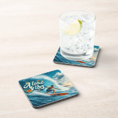 Waves & Wanderlust Collection Bier Onderzetter (Rechterzijde)