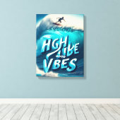 Waves & Wanderlust Collection Canvas Afdruk (Insitu (Houten vloer))