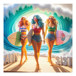 Waves & Wanderlust Collection Foto Afdruk