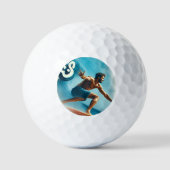 Waves & Wanderlust Collection Golfballen (Voorkant)