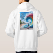 Waves & Wanderlust Collection Hoodie (Achterkant)