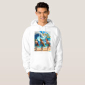 Waves & Wanderlust Collection Hoodie (Voorkant volledig)