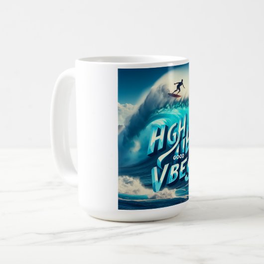 Waves & Wanderlust Collection Koffiemok (Voorkant links)