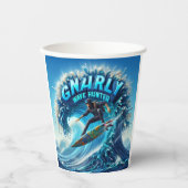 Waves & Wanderlust Collection Papieren Bekers (Voorkant)
